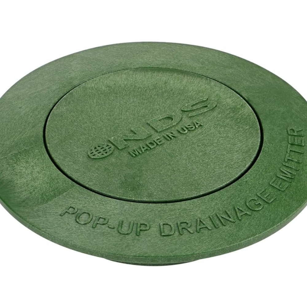 Green Pop-Up Drainage Emitter